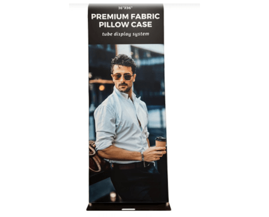 Premium Pillowcase Tube Display  (36.8W X 96H in.)