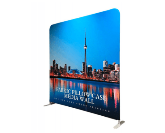 Standard Pillowcase Tube Display  (116W x 91.75 H in.)