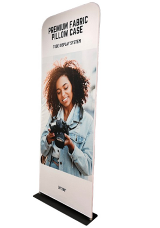 Premium Pillowcase Tube Display (36.8W X 72H in.)