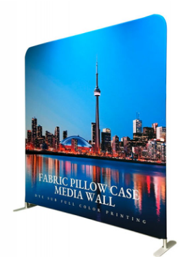 Standard Pillowcase Tube Display (92 W x 91.75 H in.)